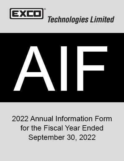 Annual Information Form